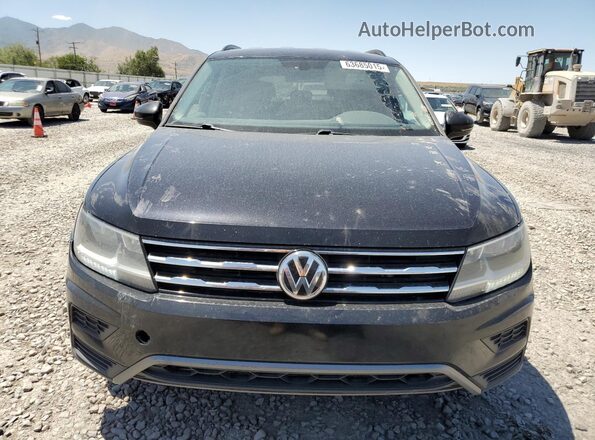 3VV3B7AX2JM207792 2018 VOLKSWAGEN TIGUAN Black წინა ხედი