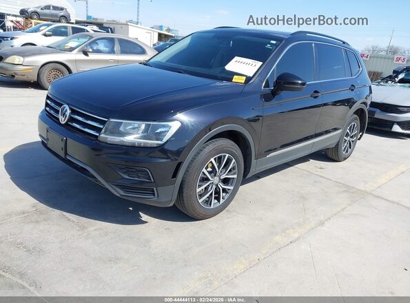3VV3B7AX2LM061655 2020 VOLKSWAGEN TIGUAN Black Передня ліва чверть