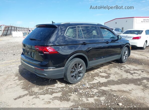 3VV3B7AX2PM123349 2023 VOLKSWAGEN TIGUAN Black Հետևի աջ