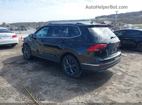 3VV3B7AX2PM123349 2023 VOLKSWAGEN TIGUAN Black Հետևի ձախ