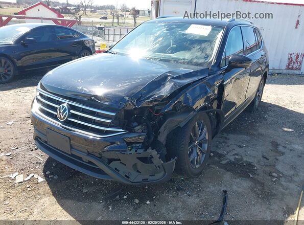 3VV3B7AX2PM123349 2023 VOLKSWAGEN TIGUAN Black Դիմացի տեսք