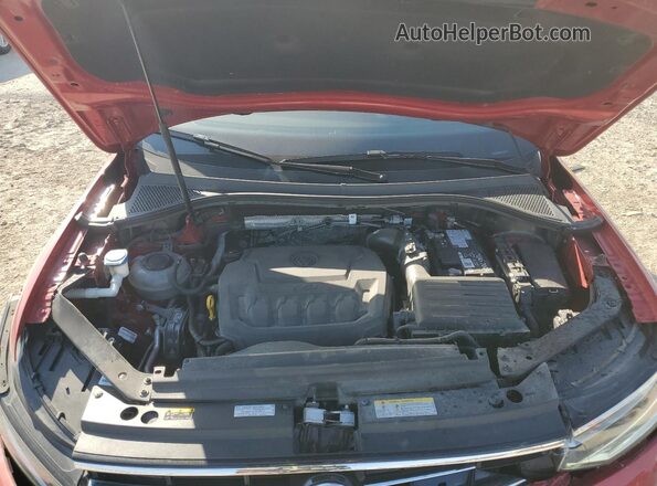 3VV3B7AX4RM161622 2024 VOLKSWAGEN TIGUAN Red Widok komory silnika