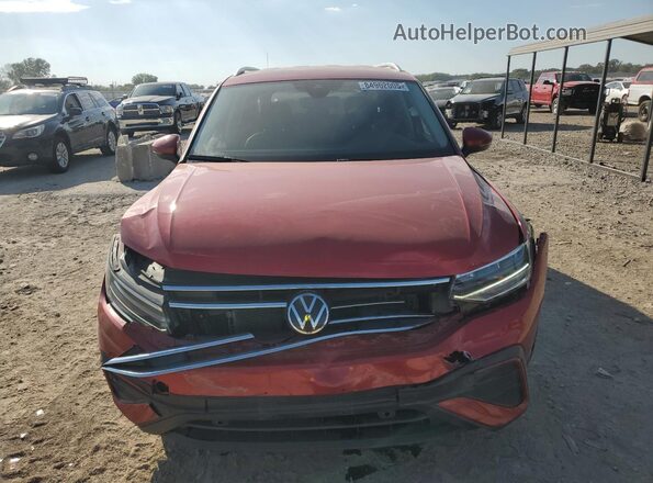 3VV3B7AX4RM161622 2024 VOLKSWAGEN TIGUAN Red Widok z przodu