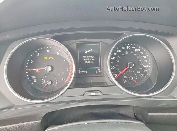 3VV3B7AX6KM109205 2019 VOLKSWAGEN TIGUAN Gray 