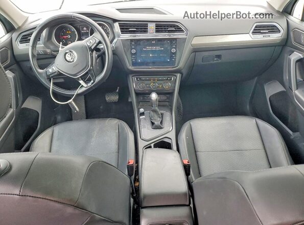 3VV3B7AX6KM109205 2019 VOLKSWAGEN TIGUAN Gray 
