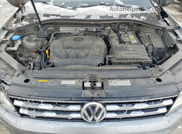 3VV3B7AX6KM109205 2019 VOLKSWAGEN TIGUAN Gray 