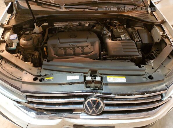 3VV3B7AX6NM112514 2022 VOLKSWAGEN TIGUAN White Widok komory silnika