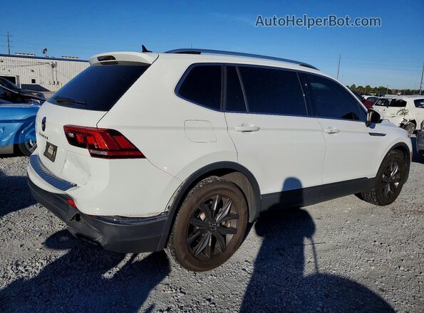 3VV3B7AX7NM015659 2022 VOLKSWAGEN TIGUAN White Задня права чверть
