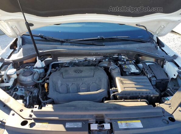 3VV3B7AX7NM015659 2022 VOLKSWAGEN TIGUAN White Вид підкапотного простору