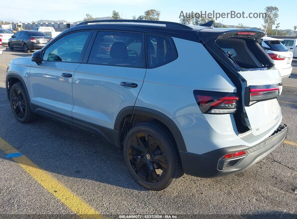 3VV3C7B22SM043798 2025 VOLKSWAGEN TAOS Blue უკანა მარცხენა