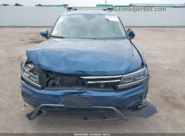 3VV4B7AX4JM012040 2018 VOLKSWAGEN TIGUAN Blue Вид щитка приладів