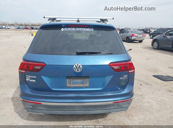 3VV4B7AX4JM012040 2018 VOLKSWAGEN TIGUAN Blue 