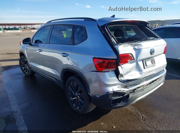 3VVCX7B24PM331284 2023 VOLKSWAGEN TAOS Silver Trasero izquierdo