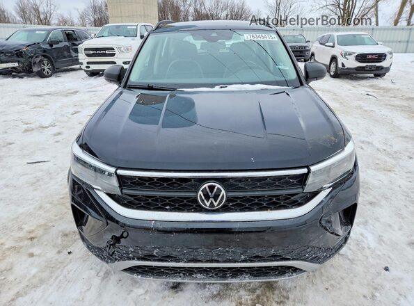 3VVDX7B26NM074677 2022 VOLKSWAGEN TAOS Черный Вид спереди