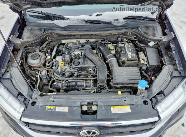 3VVDX7B26NM074677 2022 VOLKSWAGEN TAOS Черный Вид подкапотного пространства