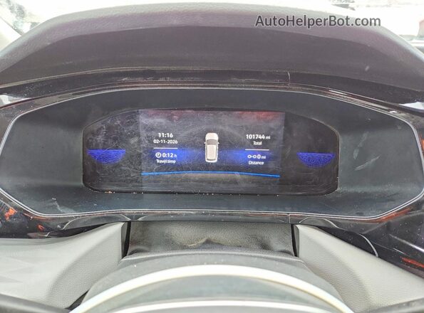 3VVDX7B26NM074677 2022 VOLKSWAGEN TAOS Черный Вид щитка приборов