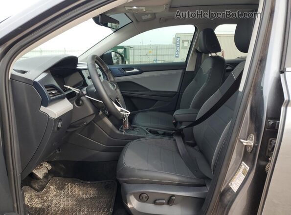 3VVEX7B20RM125424 2024 VOLKSWAGEN TAOS Gray Widok wnętrza z przodu