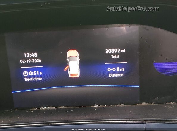 3VVEX7B23PM339790 2023 VOLKSWAGEN TAOS Синий Вид задних сидений