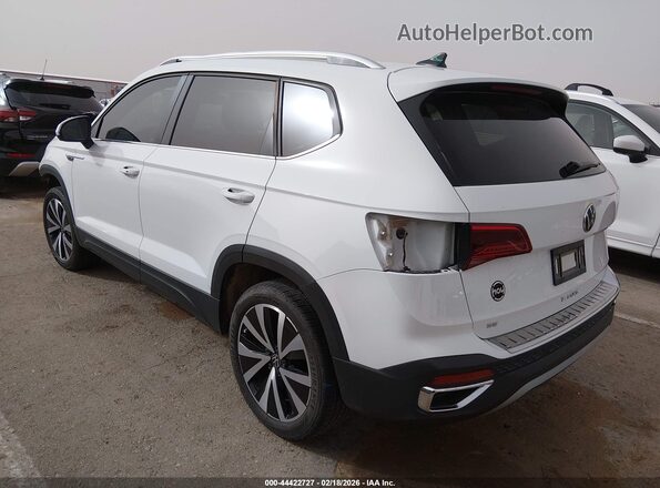 3VVEX7B27RM088355 2024 VOLKSWAGEN TAOS White უკანა მარცხენა