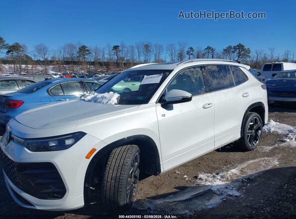 3VVLR7RMXSM050780 2025 VOLKSWAGEN TIGUAN White წინა მარცხენა ხედი სამი მეოთხედიდან