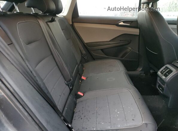 3VVRX7B25NM037206 2022 VOLKSWAGEN TAOS Угольный Вид задней части салона