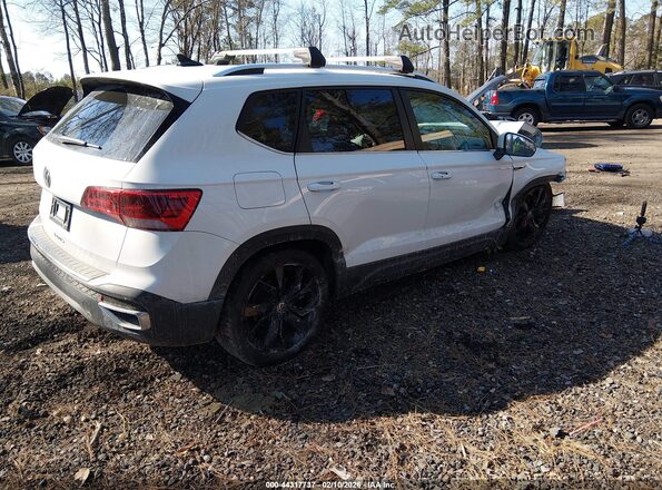 3VVSX7B24RM001630 2024 VOLKSWAGEN TAOS Белый Задняя правая четверть