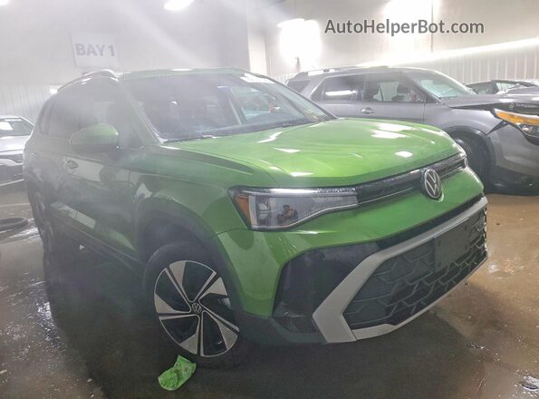 3VVVC7B28SM049503 2025 VOLKSWAGEN TAOS Green 