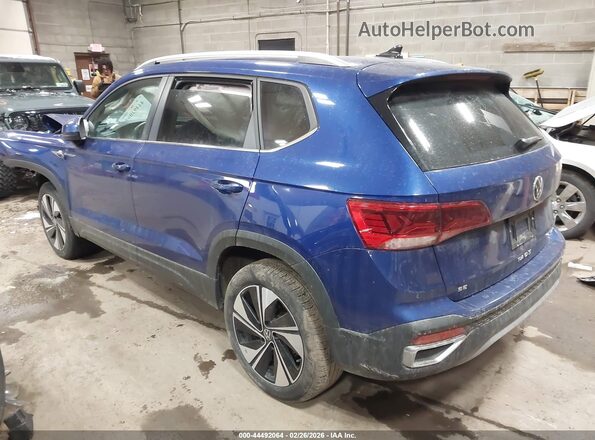 3VVVX7B21RM067792 2024 VOLKSWAGEN TAOS Blue Tył lewy