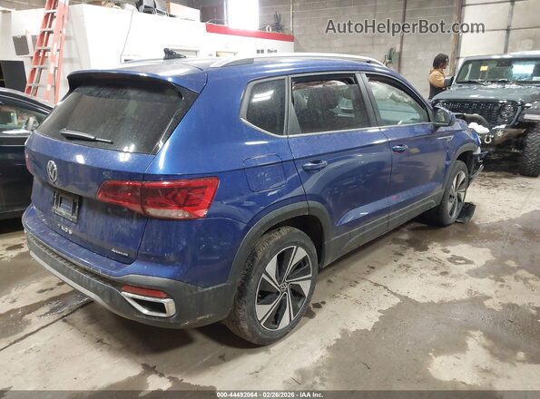 3VVVX7B21RM067792 2024 VOLKSWAGEN TAOS Blue Tył prawy