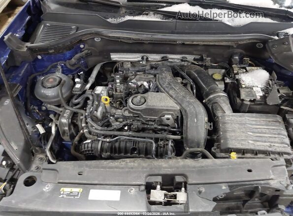 3VVVX7B21RM067792 2024 VOLKSWAGEN TAOS Blue Widok z tyłu