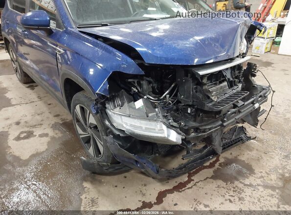 3VVVX7B21RM067792 2024 VOLKSWAGEN TAOS Blue Widok z przodu