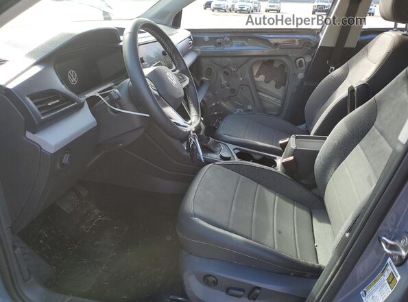 3VVYX7B25NM063980 2022 VOLKSWAGEN TAOS Серый Вид салона спереди