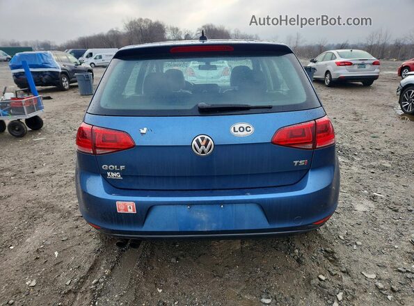 3VW217AU6HM016824 2017 VOLKSWAGEN GOLF Blue 