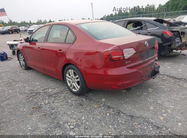 3VW2B7AJ9JM206951 2018 VOLKSWAGEN JETTA Red Tył lewy