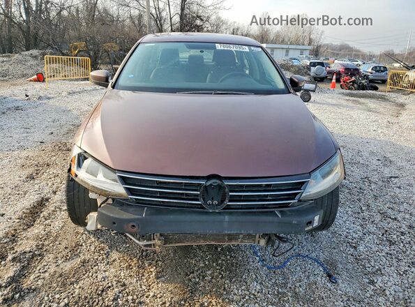 3VW2B7AJXHM409230 2017 VOLKSWAGEN JETTA Brown 