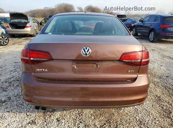 3VW2B7AJXHM409230 2017 VOLKSWAGEN JETTA Brown 