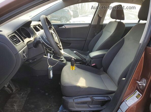 3VW2B7AJXHM409230 2017 VOLKSWAGEN JETTA Brown 