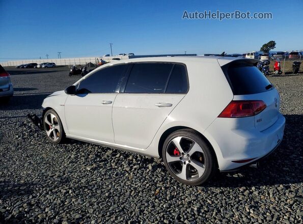 3VW547AU7HM010387 2017 VOLKSWAGEN GTI White 
