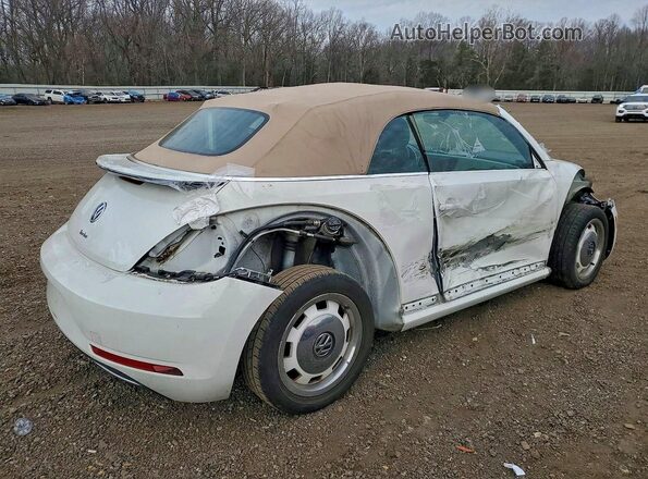 3VW5DAAT0JM504472 2018 VOLKSWAGEN BEETLE White Задня права чверть