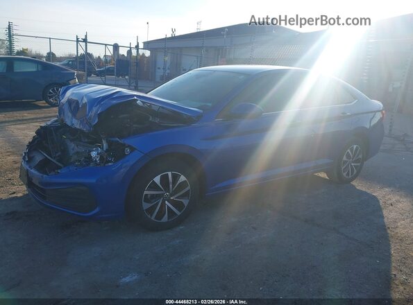 3VW5M7BU0RM003507 2024 VOLKSWAGEN JETTA Blue 