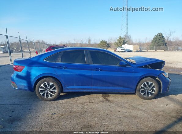 3VW5M7BU0RM003507 2024 VOLKSWAGEN JETTA Blue 