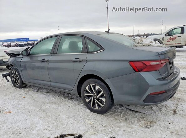 3VW5M7BU6RM078454 2024 VOLKSWAGEN JETTA Gray Trasero izquierdo