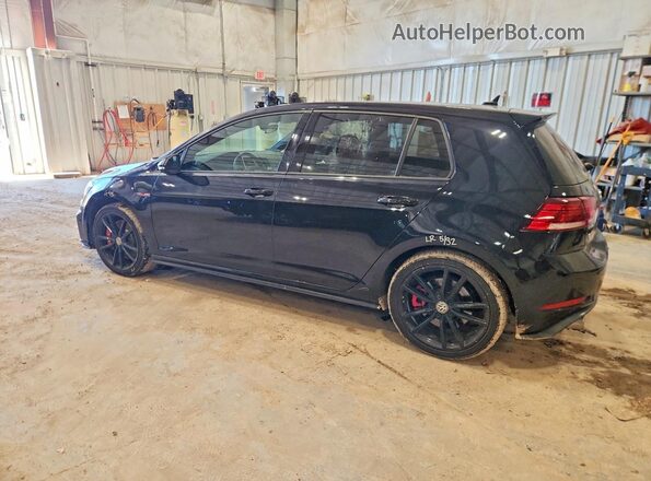 3VW5T7AU9KM031879 2019 VOLKSWAGEN GTI Black Tył lewy