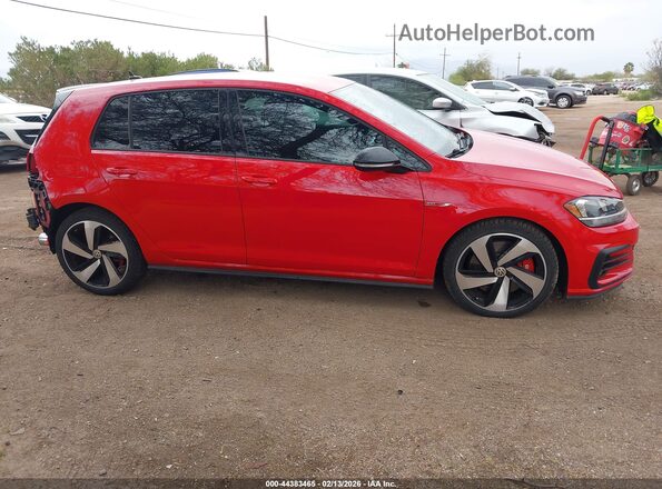 3VW6T7AU2MM001372 2021 VOLKSWAGEN GOLF Red 