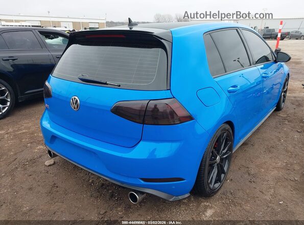3VW6T7AU8MM006348 2021 VOLKSWAGEN GOLF Blue 