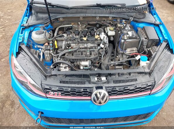 3VW6T7AU8MM006348 2021 VOLKSWAGEN GOLF Blue 