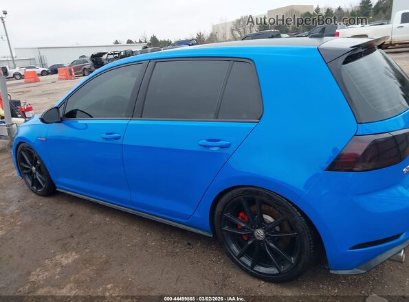 3VW6T7AU8MM006348 2021 VOLKSWAGEN GOLF Blue 