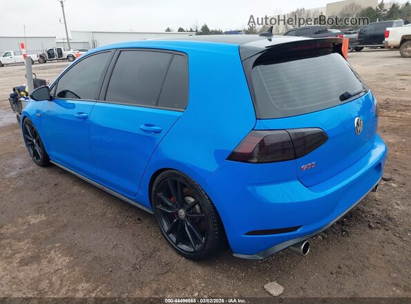 3VW6T7AU8MM006348 2021 VOLKSWAGEN GOLF Blue 