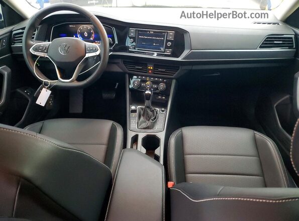 3VW7M7BU1RM040686 2024 VOLKSWAGEN JETTA Blue წინა პანელის ხედი