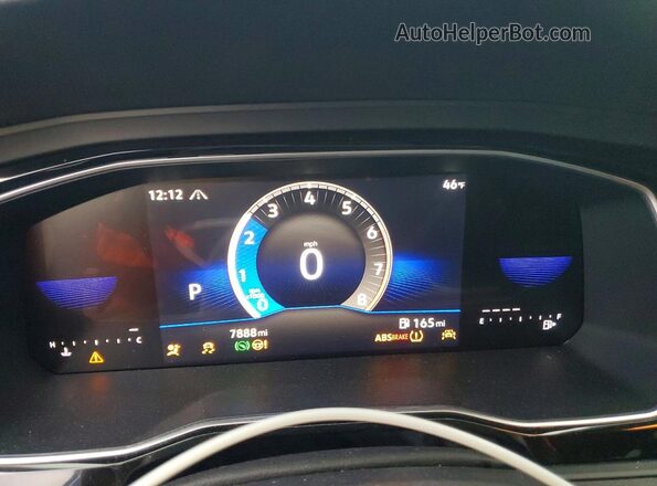 3VW7M7BU1RM040686 2024 VOLKSWAGEN JETTA Blue ხელსაწყოთა პანელის ხედი